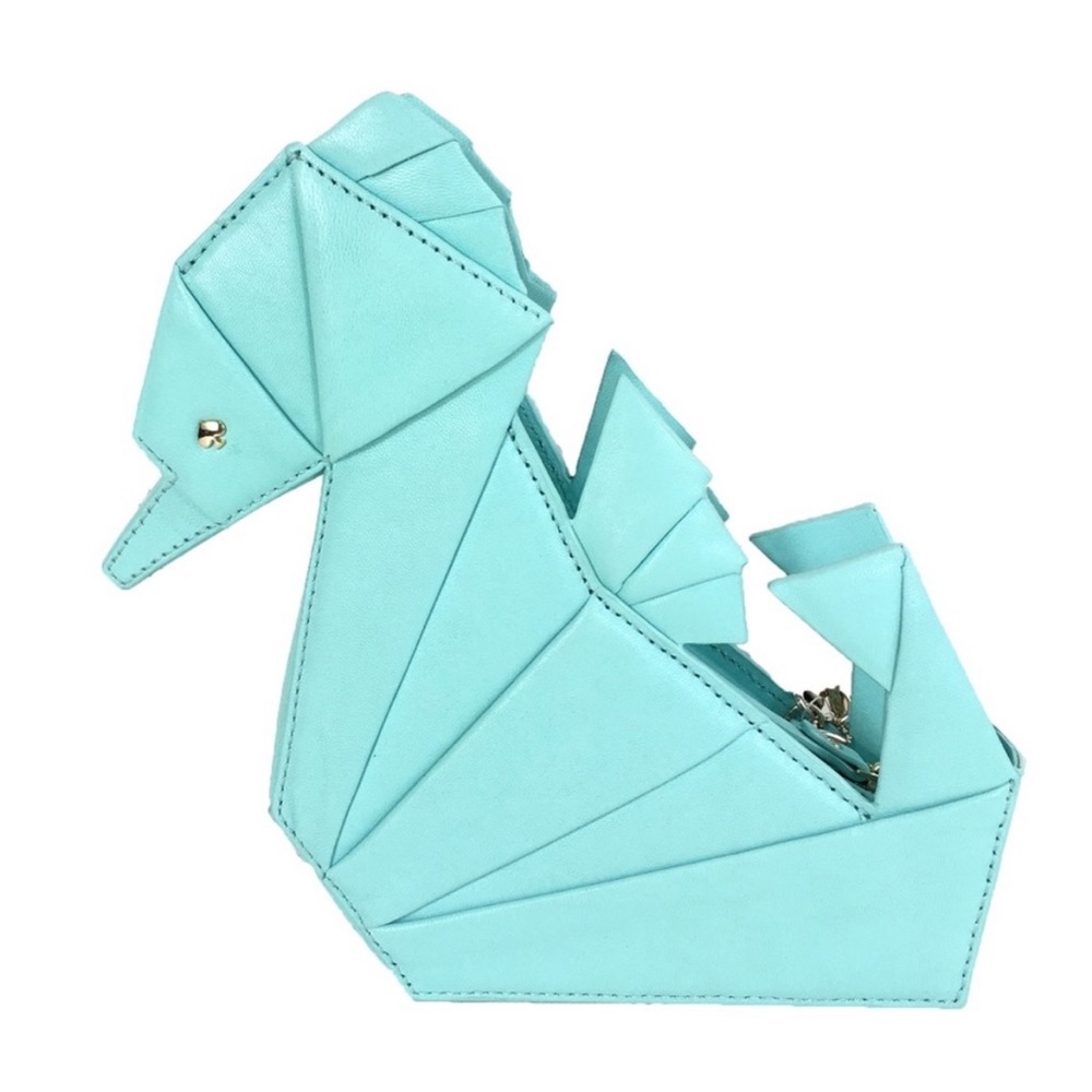 Kate Spade origami sea horse bag